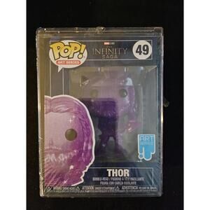 Funko Pop #49 Marvel Comic Thor Vaulted Art Series Hard Stack Factory Sealed